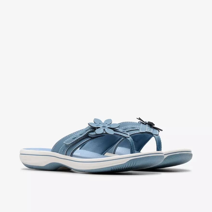 Breeze Opal Denim Cloudsteppers™ Flip-flops voor dames Breeze Opal Denim Cloudsteppers™ Flip-flops voor dames