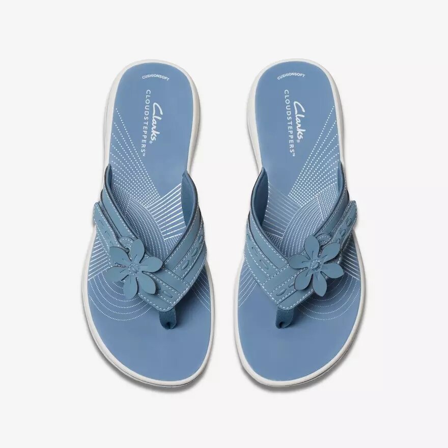 Breeze Opal Denim Cloudsteppers™ Flip-flops voor dames Breeze Opal Denim Cloudsteppers™ Flip-flops voor dames