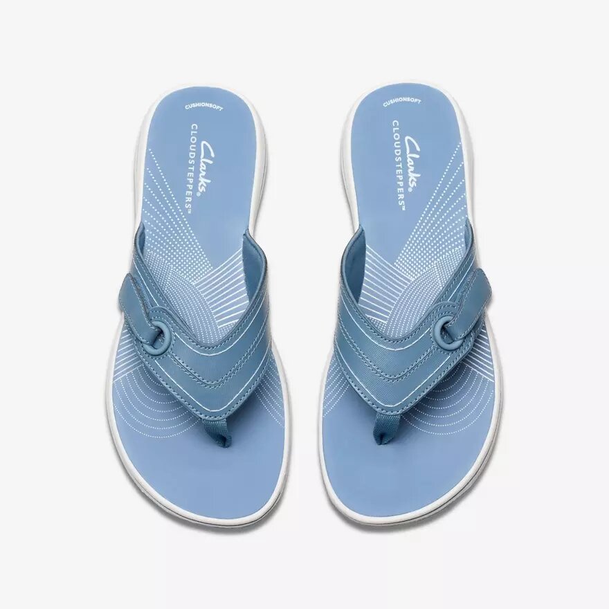 Breeze Reyna Denim Cloudsteppers™ Flip-flops voor dames Breeze Reyna Denim Cloudsteppers™ Flip-flops voor dames