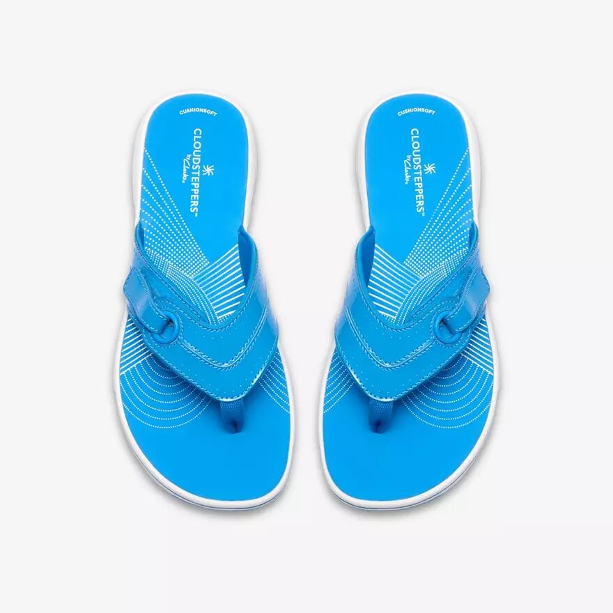 Breeze Reyna felblauwe Flip-flops voor dames Breeze Reyna felblauwe Flip-flops voor dames