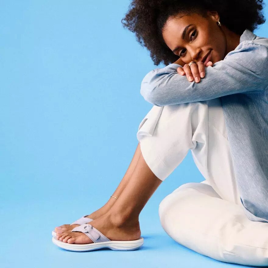 Breeze Reyna Lavender Cloudsteppers™ Flip-flops voor dames Breeze Reyna Lavender Cloudsteppers™ Flip-flops voor dames