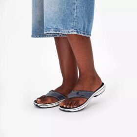 Breeze Reyna Navy Cloudsteppers™-Flip-flops voor dames