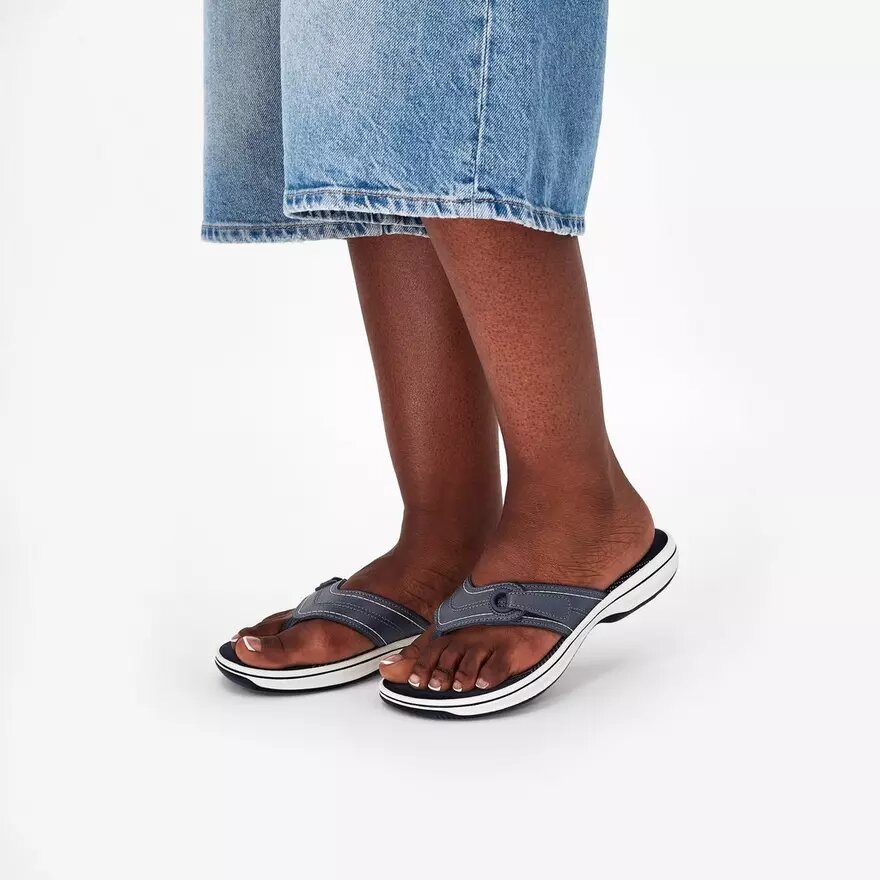 Breeze Reyna Navy Cloudsteppers™-Flip-flops voor dames Breeze Reyna Navy Cloudsteppers™-Flip-flops voor dames