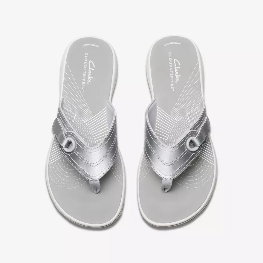 Breeze Reyna Silver Cloudsteppers™ Flip-flops voor dames Breeze Reyna Silver Cloudsteppers™ Flip-flops voor dames