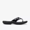 Breeze Reyna zwarte lakleren Cloudsteppers™-Flip-flops voor dames Breeze Reyna zwarte lakleren Cloudsteppers™-Flip-flops voor dames