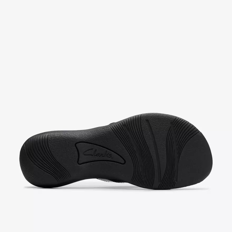 Breeze Reyna zwarte lakleren Cloudsteppers™-Flip-flops voor dames Breeze Reyna zwarte lakleren Cloudsteppers™-Flip-flops voor dames