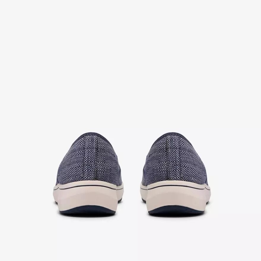 Breeze Sky Zoe marineblauwe canvas Slip-ons voor dames Breeze Sky Zoe marineblauwe canvas Slip-ons voor dames