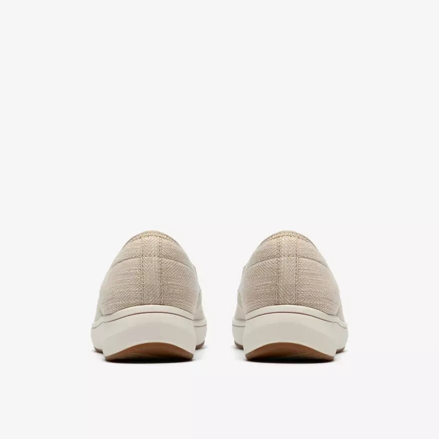 Breeze Sky Zoe Sand canvas Slip-ons voor dames Breeze Sky Zoe Sand canvas Slip-ons voor dames