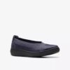 Breezesky Air Navy textiel Slip-ons voor dames Breezesky Air Navy textiel Slip-ons voor dames
