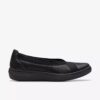 Breezesky Air zwarte textiel Slip-ons voor dames