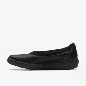 Breezesky Air zwarte textiel Slip-ons voor dames