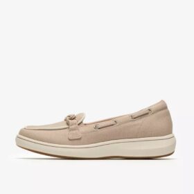 Breezesky Bay Sand canvas Loafers voor dames