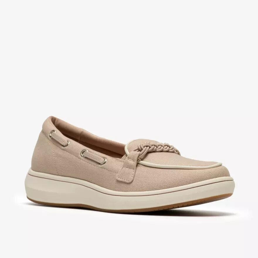 Breezesky Bay Sand canvas Loafers voor dames Breezesky Bay Sand canvas Loafers voor dames