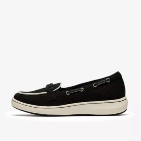 Breezesky Bay zwarte canvas Loafers voor dames