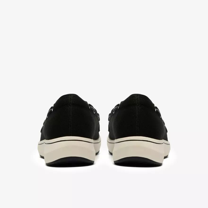 Breezesky Bay zwarte canvas Loafers voor dames Breezesky Bay zwarte canvas Loafers voor dames