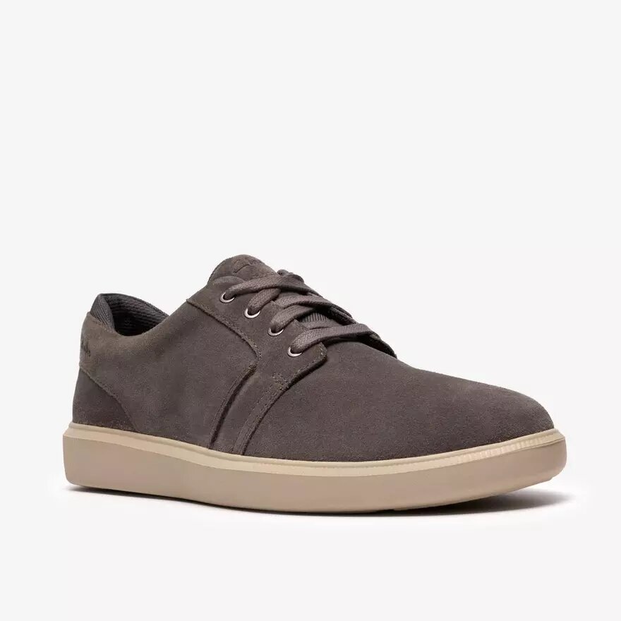 Brodin Seam grijze suède Sneakers voor heren Brodin Seam grijze suède Sneakers voor heren