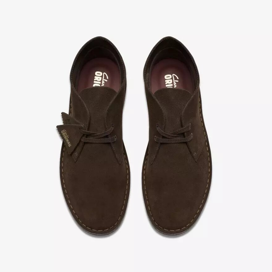 Bruine suède Desert boots voor heren | Originals voor heren Bruine suède Desert boots voor heren | Originals voor heren