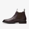 Burchill Up donkerbruine leren Chelsea boots voor heren Burchill Up donkerbruine leren Chelsea boots voor heren