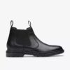 Burchill Up zwarte leren Chelsea boots voor heren Burchill Up zwarte leren Chelsea boots voor heren