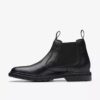 Burchill Up zwarte leren Chelsea boots voor heren Burchill Up zwarte leren Chelsea boots voor heren