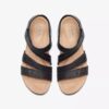 Calenne Clara zwarte Wedges voor dames Calenne Clara zwarte Wedges voor dames