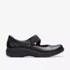 Carleigh Jane zwarte leren Mary Janes voor dames