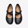 Carleigh Jane zwarte leren Mary Janes voor dames