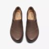 Carleigh Ray taupe nubuck Slip-ons voor dames Carleigh Ray taupe nubuck Slip-ons voor dames
