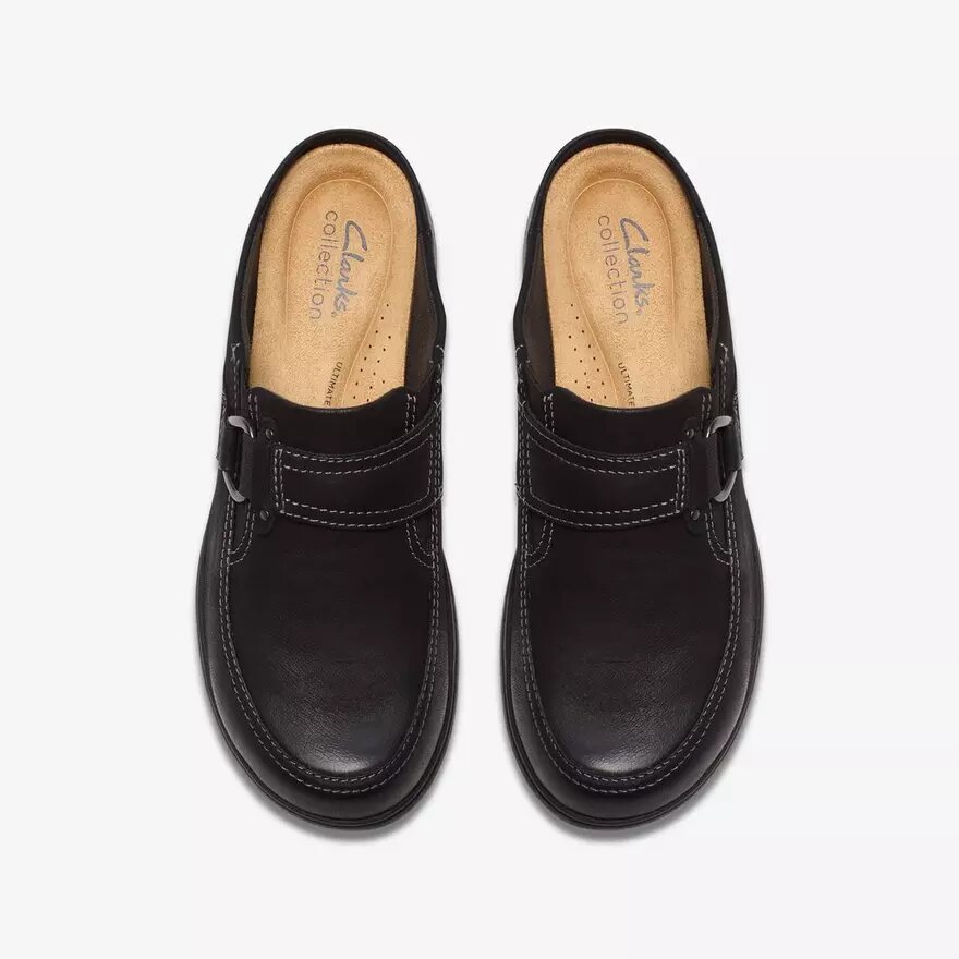 Carleigh Viola zwarte nubuck Clogs & Muiltjes voor dames Carleigh Viola zwarte nubuck Clogs & Muiltjes voor dames