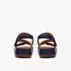 Cecily Mix blauwe platte sandalen voor dames