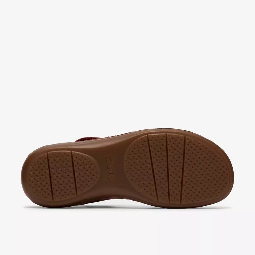 Cecily Mix platte sandalen voor dames in gebrand oranje combinatie Cecily Mix platte sandalen voor dames in gebrand oranje combinatie