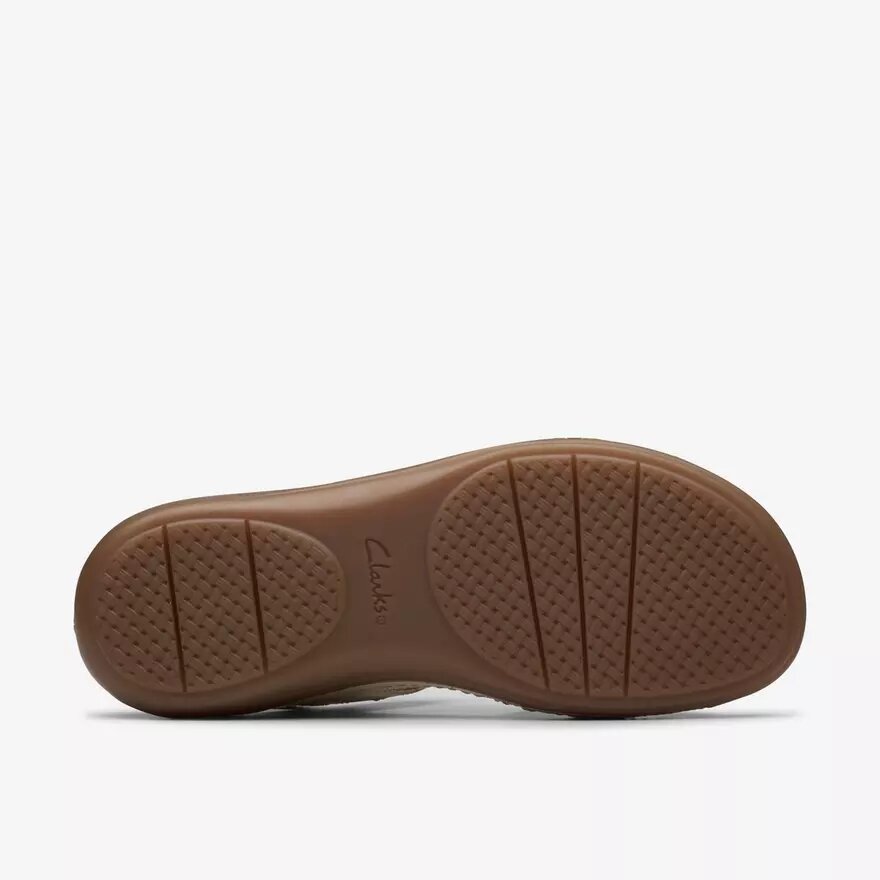 Cecily Strap crèmekleurige leren Sandalen met bandjes voor dames Cecily Strap crèmekleurige leren Sandalen met bandjes voor dames