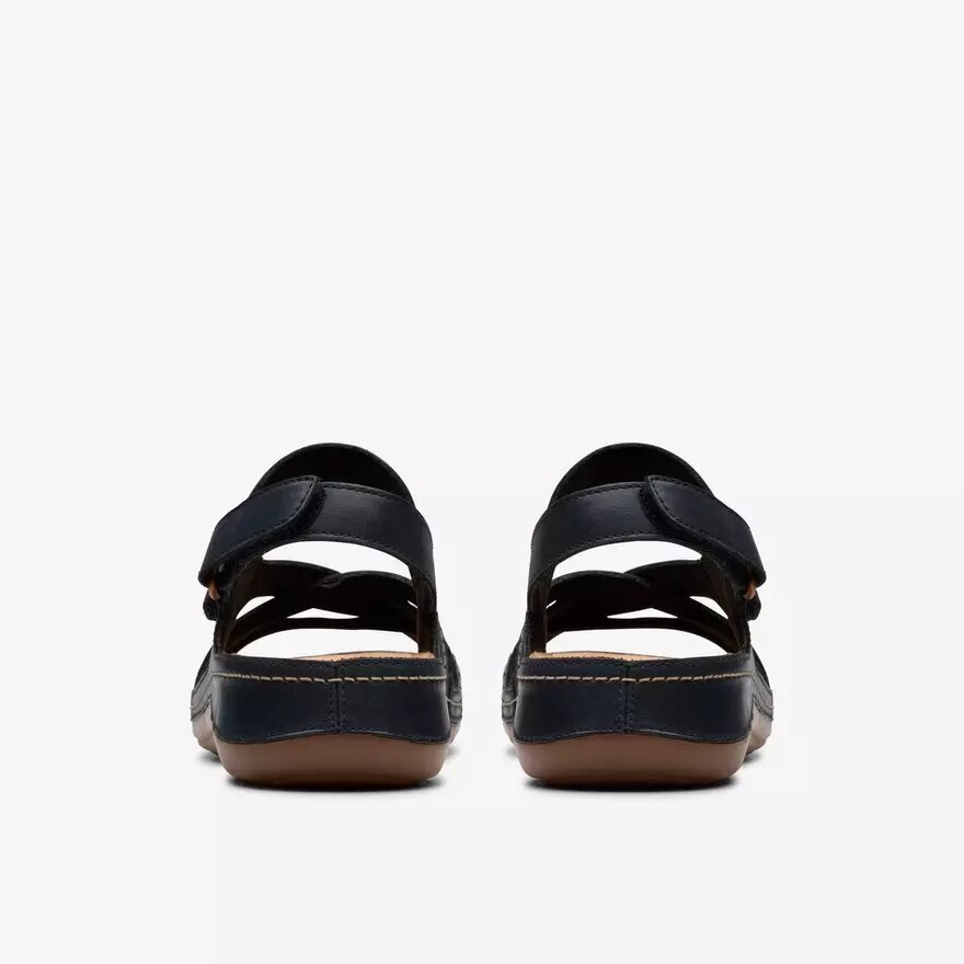 Cecily Strap zwarte combinatiesandalen met bandjes voor dames Cecily Strap zwarte combinatiesandalen met bandjes voor dames