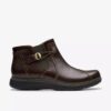 Certina Joy donkerbruine leren Enkellaarsjes voor dames Certina Joy donkerbruine leren Enkellaarsjes voor dames