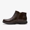 Certina Joy donkerbruine leren Enkellaarsjes voor dames Certina Joy donkerbruine leren Enkellaarsjes voor dames