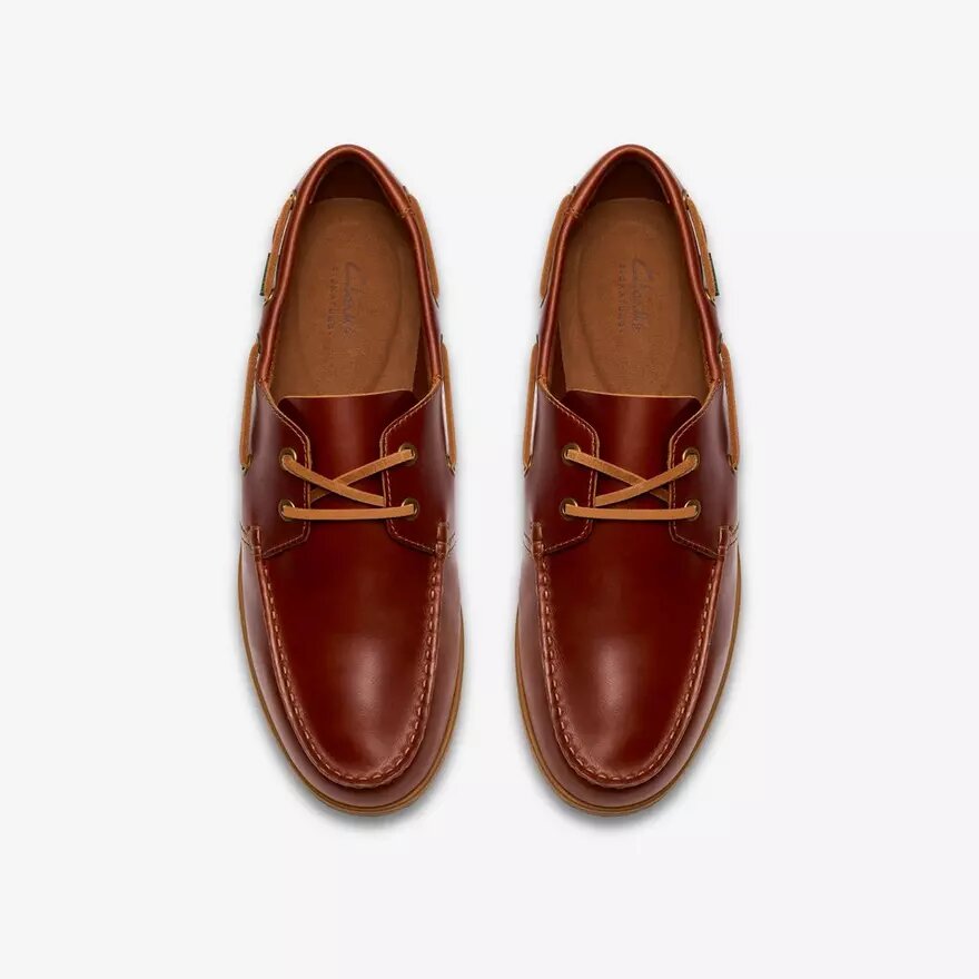 Charmouth Lace herenbootchoenen van bruin leer Charmouth Lace herenbootchoenen van bruin leer