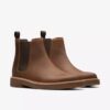 Clarkdale Easy Chelsea boots van bijenwasleer voor heren Clarkdale Easy Chelsea boots van bijenwasleer voor heren