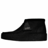 Clarks x Vandy The Pink Skeleton Wallabee V2 leer met laklaag “Zwart” 26163169