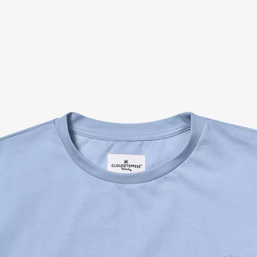 Cloudsteppers Core T-shirt lichtblauw Cloudsteppers Core T-shirt lichtblauw