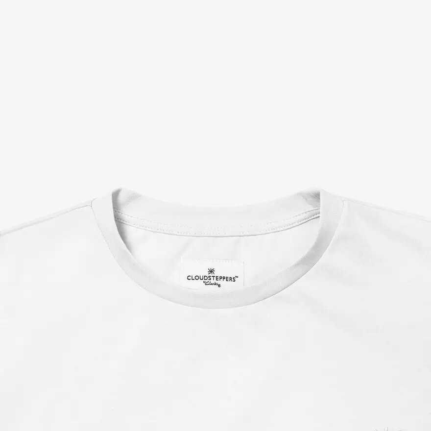 Cloudsteppers Core T-shirt Wit Cloudsteppers Core T-shirt Wit