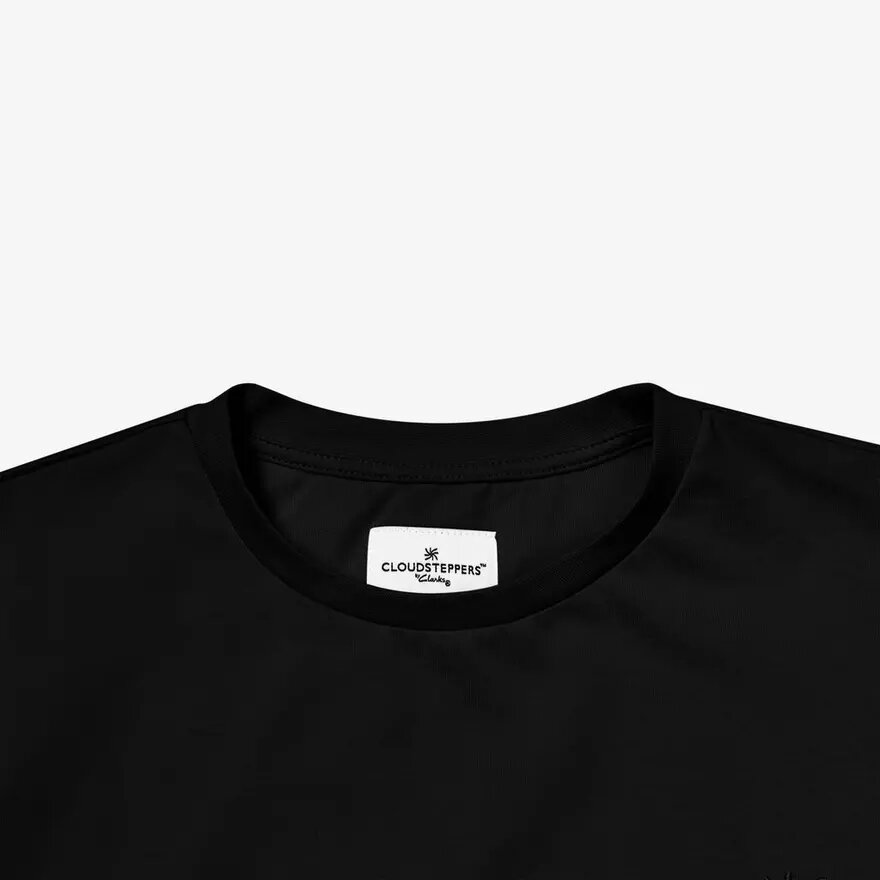 Cloudsteppers Core T-shirt Zwart Cloudsteppers Core T-shirt Zwart