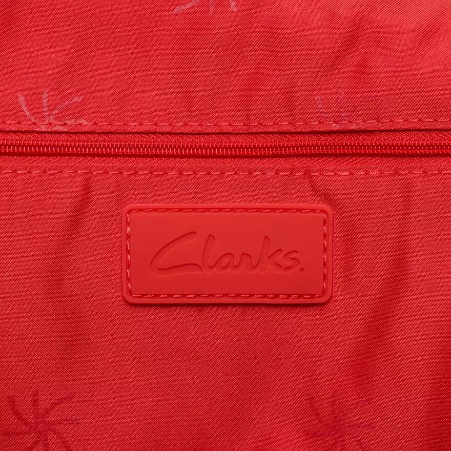 Cloudsteppers-schoudertas voor dames in poppyrood Cloudsteppers-schoudertas voor dames in poppyrood