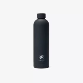 Cloudsteppers-waterflessen voor dames, zwarte waterfles