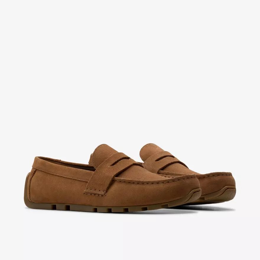 Corsley Bar Cola suède Loafers voor heren Corsley Bar Cola suède Loafers voor heren