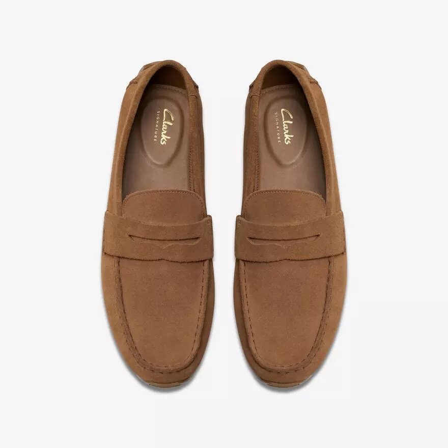 Corsley Bar Cola suède Loafers voor heren Corsley Bar Cola suède Loafers voor heren