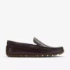 Corsley Plain herenloafers van donkerbruin leer Corsley Plain herenloafers van donkerbruin leer