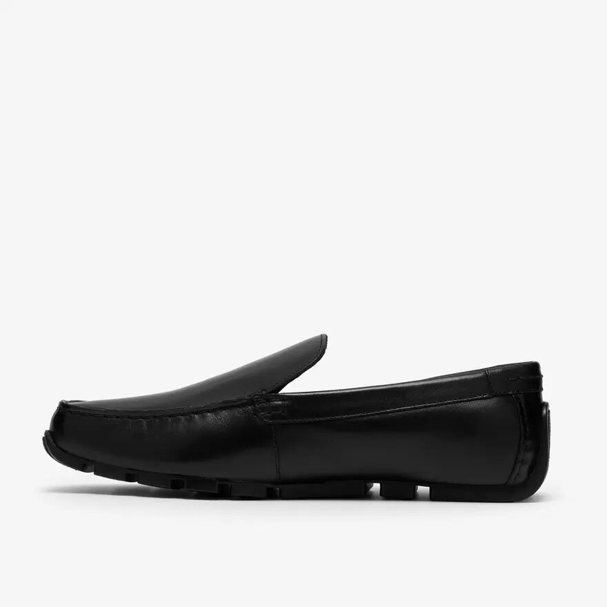 Corsley Plain zwarte leren Loafers voor heren Corsley Plain zwarte leren Loafers voor heren