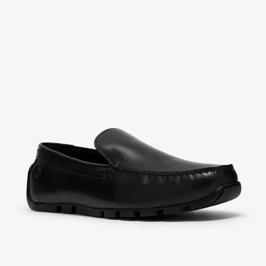 Corsley Plain zwarte leren Loafers voor heren Corsley Plain zwarte leren Loafers voor heren