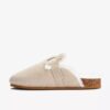 Cory Buckle kaki pantoffels voor dames Cory Buckle kaki pantoffels voor dames