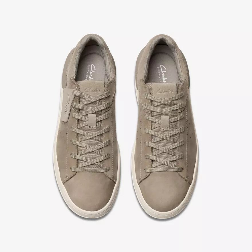 Courtlite2 Run grijze nubuck Sneakers voor heren | Clark’s Courtlite2 Run grijze nubuck Sneakers voor heren | Clark’s